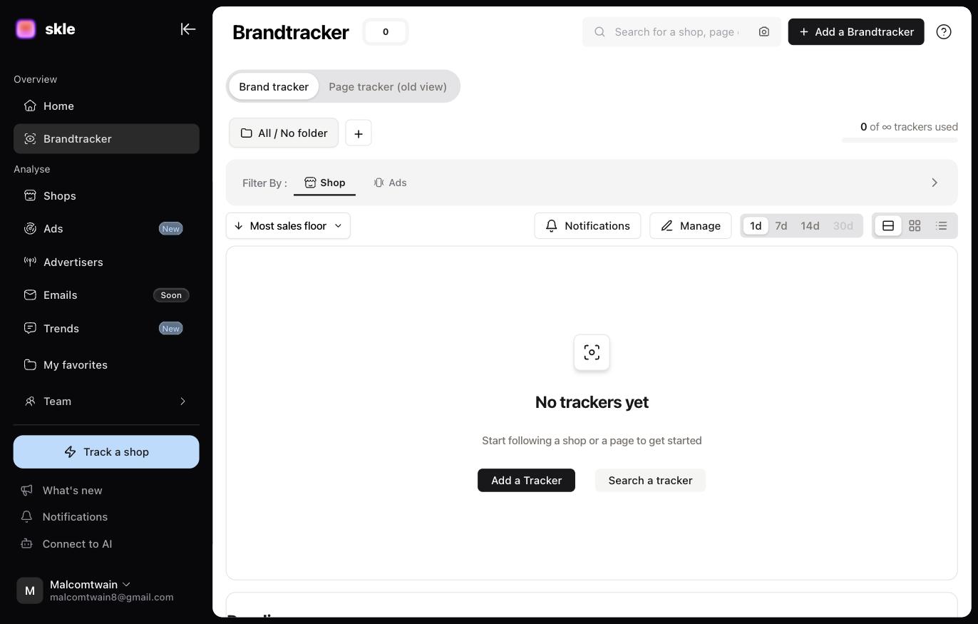 Brandtracker in SKLE